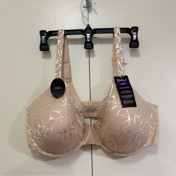 Bali Other - Bali Tan Contour Bra with Underwire Support